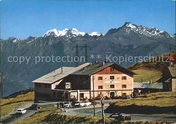 Passo del Giovo Jaufenpass Alpi Aurine Jaufenhaus mit Zillertaler
