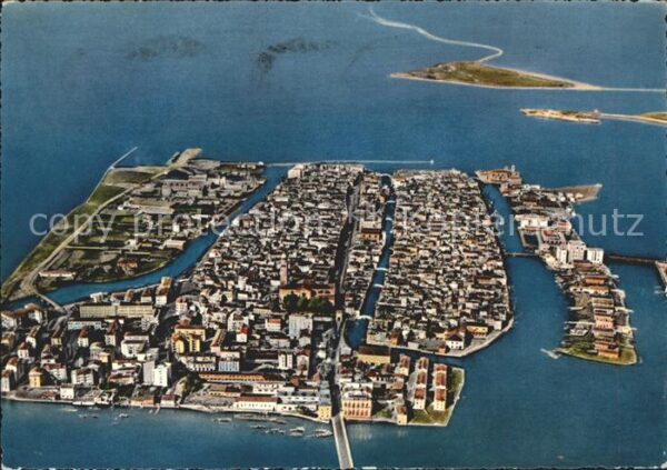 Chioggia Venetien Fliegeraufnahme