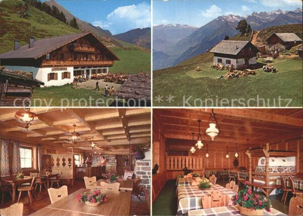 Tall Schenna Staffel Hütte Hirzer Gebiet Gaststube