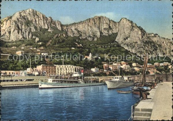 Capri Il porto Marina Grande