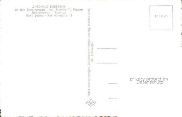 Bebra Jagdhaus Bodesruh – Bild 2
