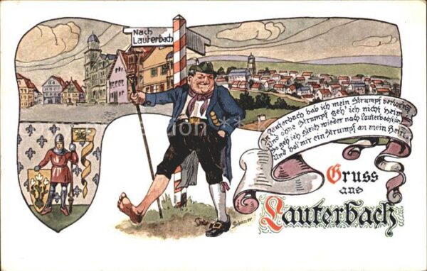 Lauterbach Hessen Wappen Stadtbild