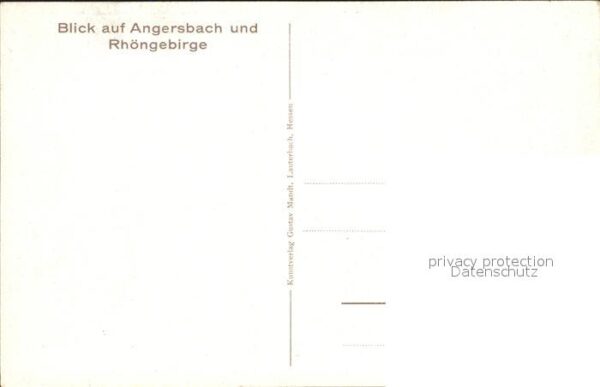 Angersbach Rhöngebirge – Bild 2