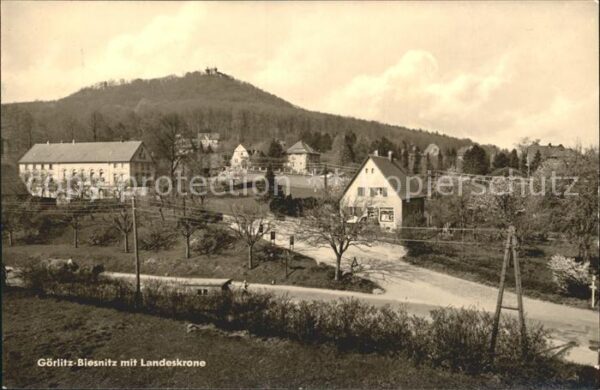 Goerlitz Sachsen Görlitz Biesnitz mit Landeskrone