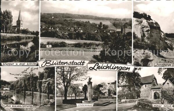 Leichlingen Rheinland Evangelische Kirche Wupper Am Hasenspru