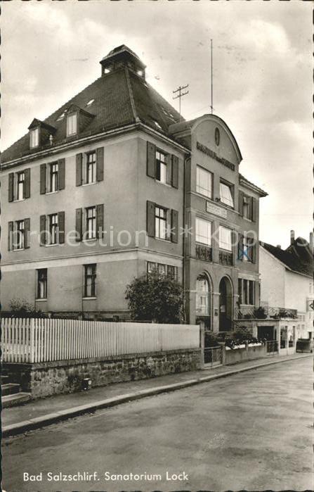 Bad Salzschlirf Sanatorium Lock