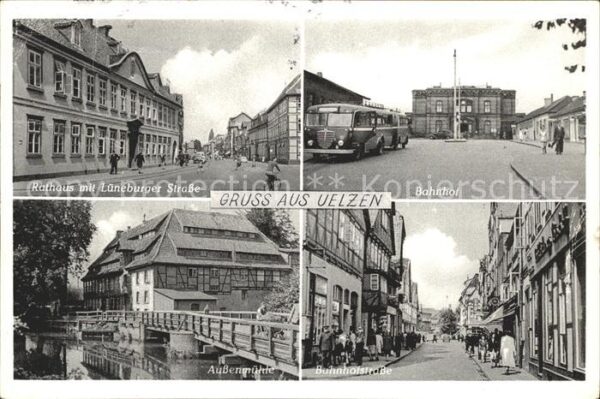 Uelzen Lueneburger Heide Bahnhof Aussenmühle Bahnhofstrasse
