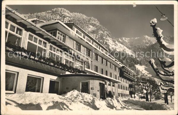 Hindelang Kur- und Sporthotel Luitpoldbad Schwefe