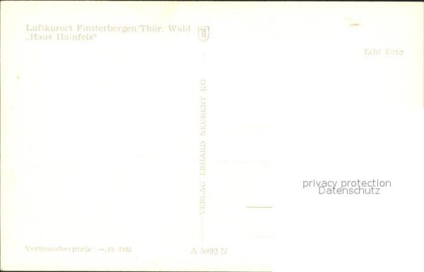 Finsterbergen Haus Hainfels – Bild 2