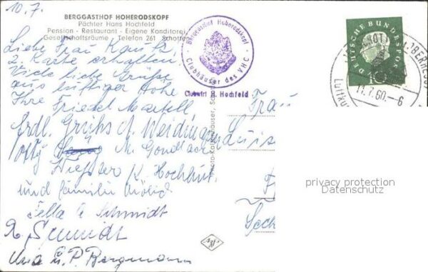 Schotten Hessen Berggasthof Hoherodskopf – Bild 2