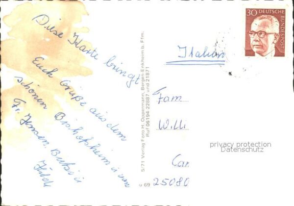 Bischofsheim Maintal Gesamtansicht Hochhäuser – Bild 2