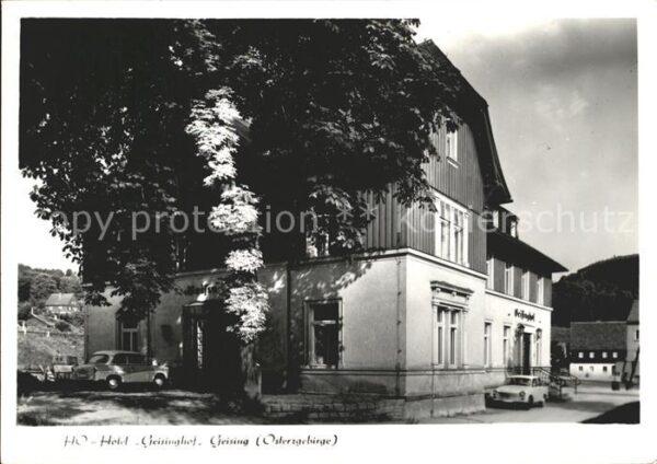 Geising Erzgebirge HO- Hotel Geisinghof