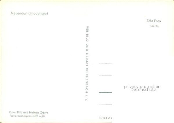 Neuendorf Hiddensee Feld – Bild 2