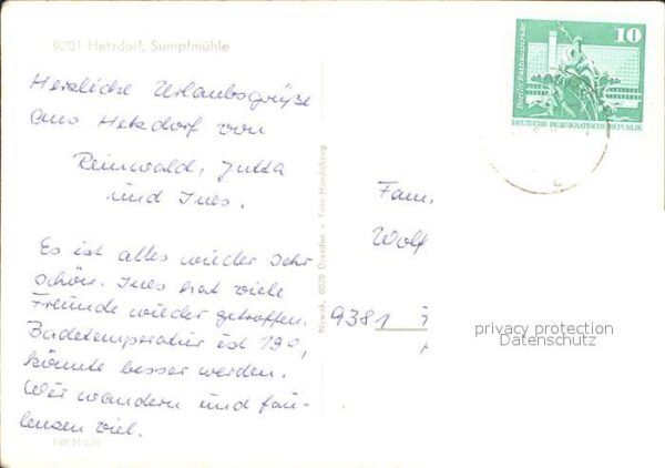 Hetzdorf Bockelwitz Sumpfmühle – Bild 2