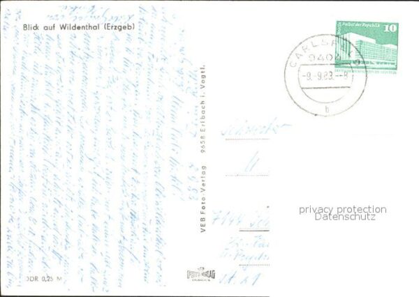 Wildenthal Eibenstock Erzgebirge Dorf – Bild 2
