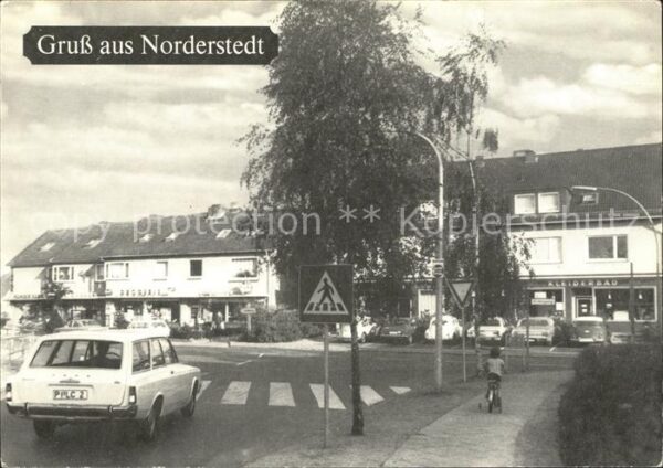 Norderstedt Geschäftszeile Ecke Bahnhofstrasse