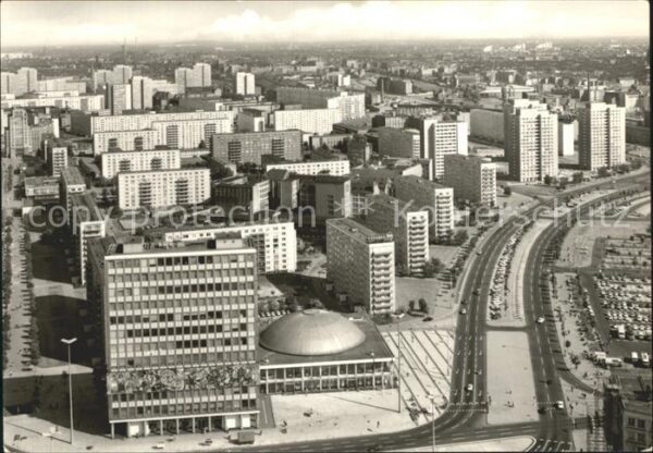 Berlin Blick vom Interhotel Stadt Berlin