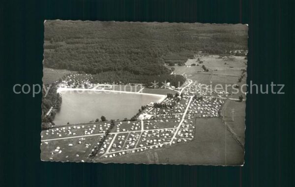 Hanau Main Fliegeraufnahme Campingplatz Bärensee