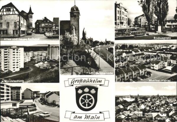 Grossauheim Musiker Viertel Rochusplatz Waldsiedlun