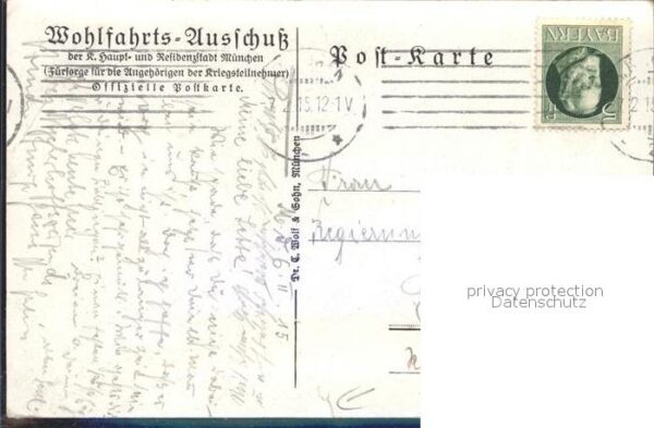 Muenchen Wohlfahrts Ausschuss – Bild 2