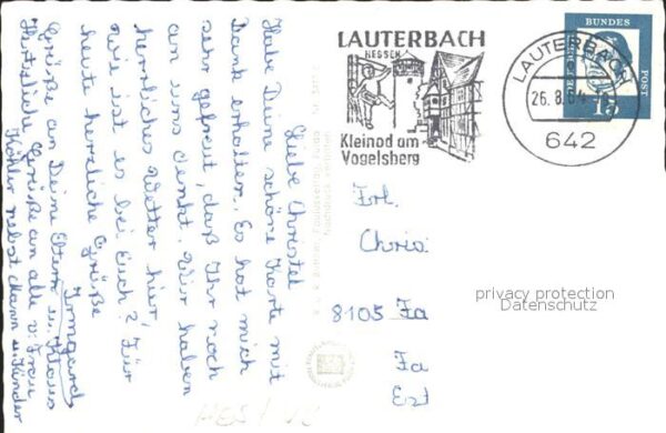 Lauterbach Hessen Ankerturm Burgschloss Hohhaus Burgtor S – Bild 2