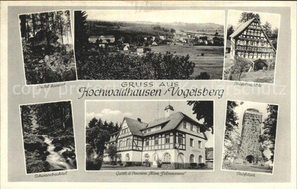 Hochwaldhausen Ilbeshausen Teufelskanzel Panorama Teufelsmühle Sch