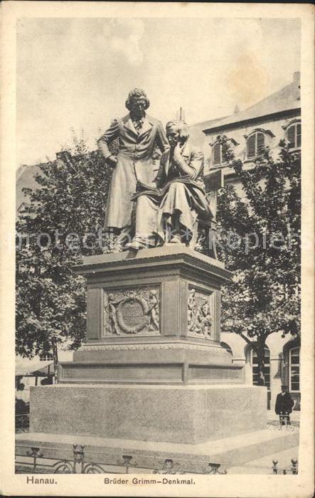 Hanau Main Gebrüder Grimm Denkmal