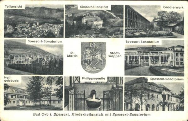 Bad Orb Total Spessart Sanatorium Kinderheilans