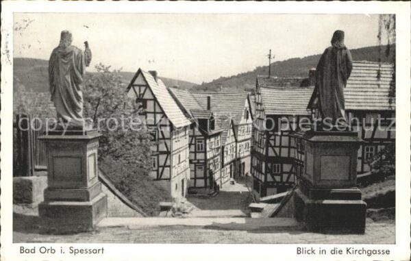 Bad Orb Blick in die Kirchgasse