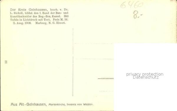 Alt Gelnhausen Marienkirche Inneres – Bild 2
