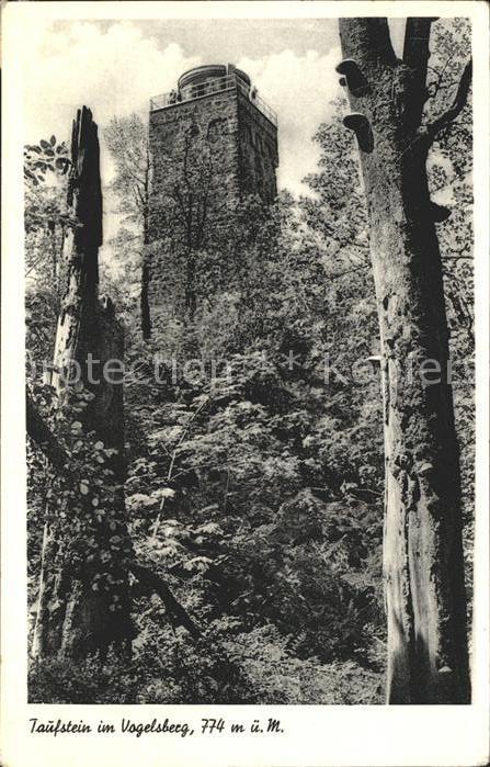 Breungeshain Taufstein im Vogelsberg