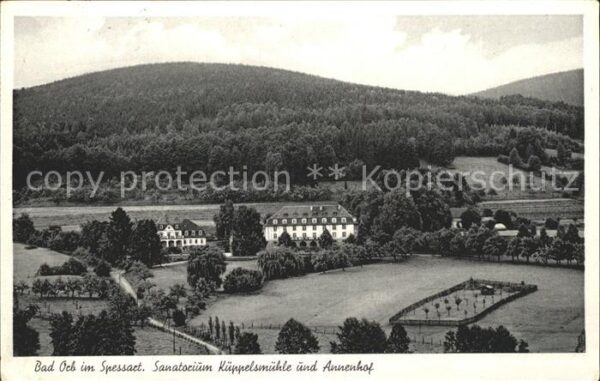 Bad Orb Sanatorium Küppelsmühle und Annenhof