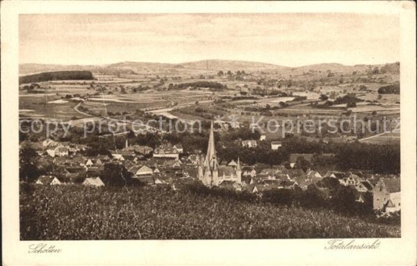 Schotten Hessen Totalansicht Panorama