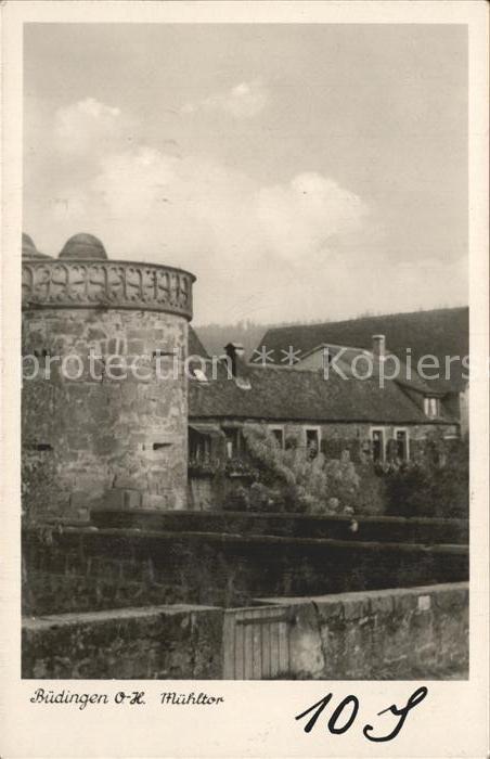 Buedingen Hessen Mühltor