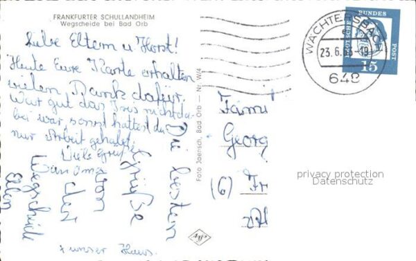 Wegscheide Bad Orb Kinderdorf Frankfurter Schullandheim – Bild 2
