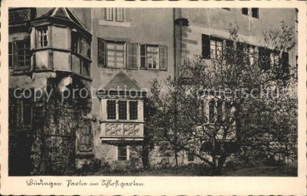 Buedingen Hessen Partie im Schlossgarten