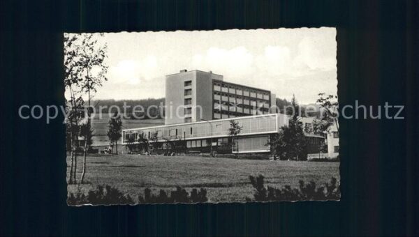 Bad Soden-Salmuenster Sanatorium der Ruhrknappschaft