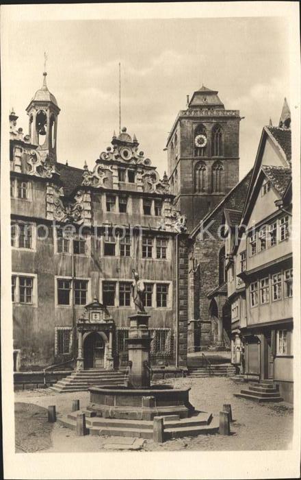 Bad Hersfeld Rathaus Brunnen