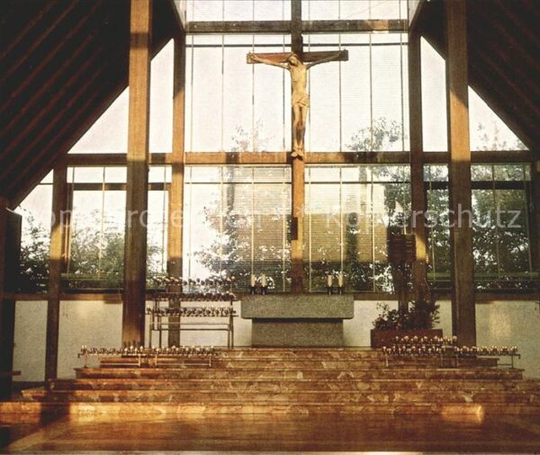 Adelsried Autobahnkirche Maria Schutz der Reisend