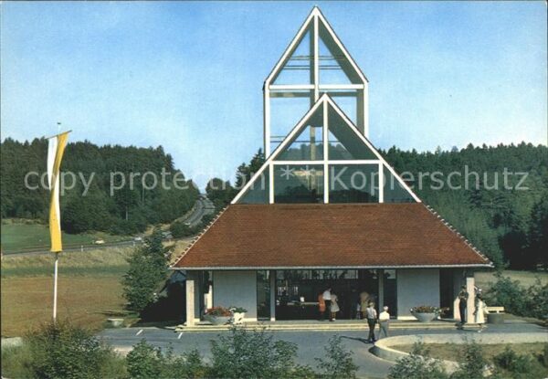 Adelsried Autobahnkirche Maria Schutz der Reisend