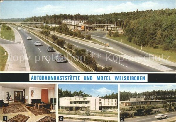 Weiskirchen Offenbach Main Autobahn Raststätte und Motel