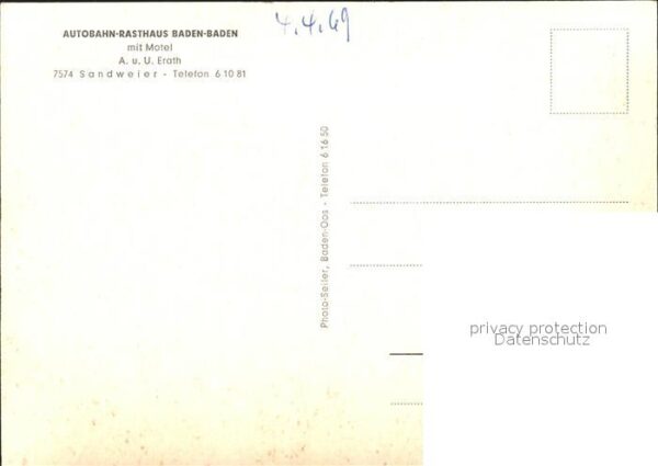 Sandweier Autobahn Rasthaus Baden Baden – Bild 2