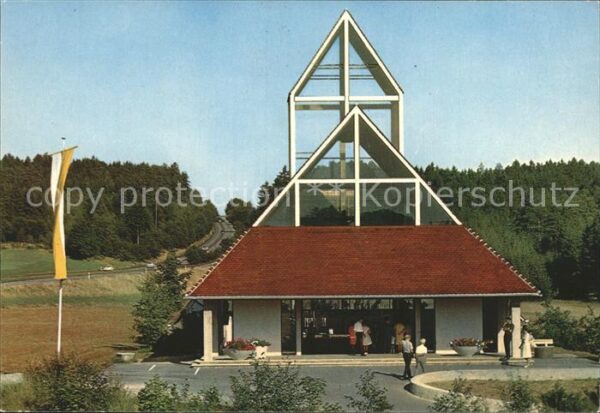 Adelsried Autobahnkirche Maria Schutz der Reisend