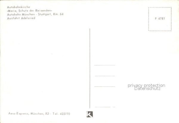 Adelsried Autobahnkirche Maria Schutz der Reisend – Bild 2