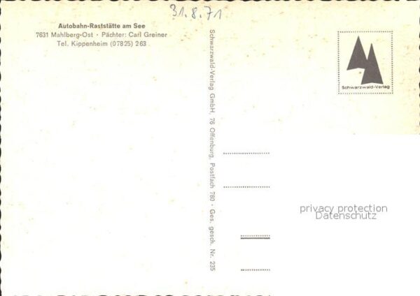 Mahlberg Autobahn Raststätte am See – Bild 2
