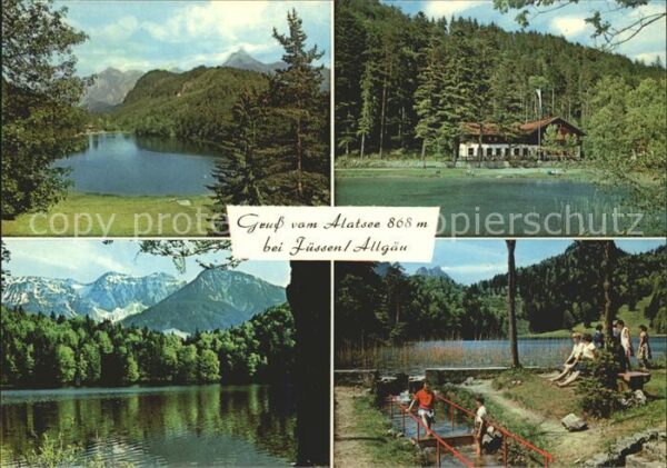 Fuessen Allgaeu Alatsee Wassertreten Gasthaus Alpenpano