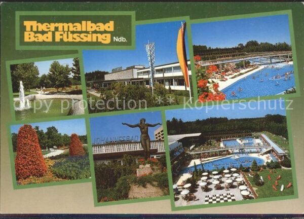 Bad Fuessing Thermalbad Schwimmbad Skulptur Parkanla