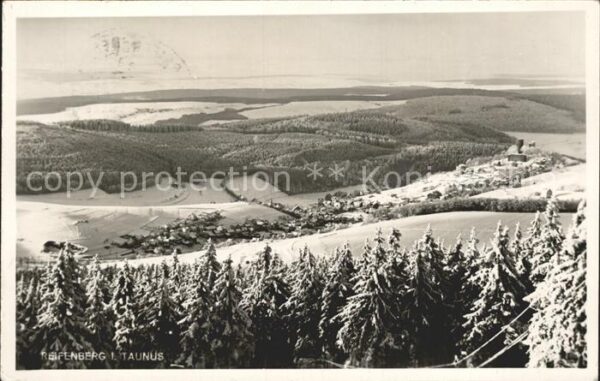 Reifenberg Taunus Winterpanorama