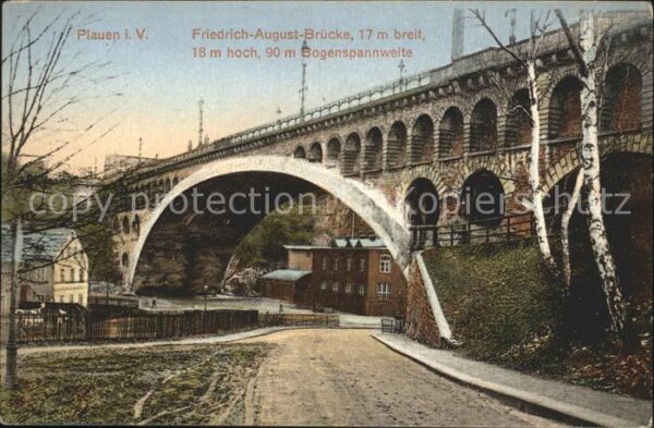 Plauen Vogtland Friedrich August Brücke