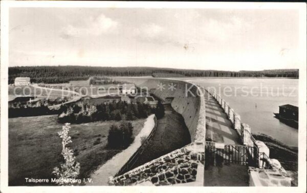 Muldenberg Vogtland Talsperre Staumauer